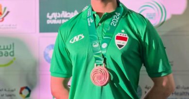 International boxer Hussein Abbas Abdul Awon achieved a remarkable accomplishment in the Dubai Sports Boxing Championship held in the UAE, where he won the bronze medal in this important championship.